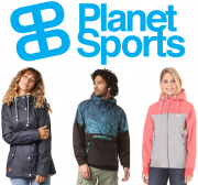15% Rabatt auf alle Regenjacken im PlanetSports Shop