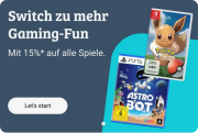 15% Rabatt auf alle Videospiele f&uuml;r PC, PlayStation, Xbox und Nintendo bei reBuy