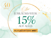 15% Rabatt auf alles bei Alba Moda