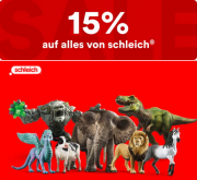 15% Rabatt auf alles von Schleich bei Thalia