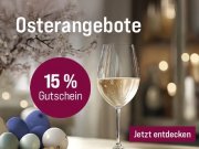 15% Rabatt auf ausgesuchte Osterangebote Weine im Silkes Weinkeller