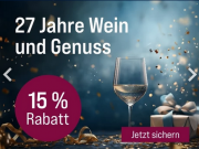 15% Rabatt auf ausgesuchte Weine im Silkes Weinkeller