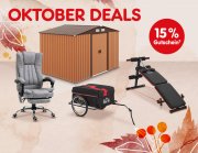 15% Rabatt auf ausgew&auml;hlte Artikel der Kategorien Wohnen, Freizeit, Garten und mehr bei Netto
