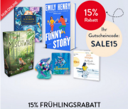 15% Rabatt auf ausgew&auml;hlte Filme, Musik, B&uuml;cher & H&ouml;rb&uuml;cher, Spielwaren und mehr bei Hugendubel