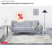 15% Rabatt auf ausgew&auml;hlte Haushaltswaren, M&ouml;bel, Deko, Heimtextilien und mehr bei Otto