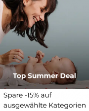 15% Rabatt auf ausgew&auml;hlte Kategorien im Babymarkt