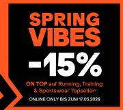 15% Rabatt auf ausgew&auml;hlte Running, Training & Sportswear Topseller bei SportScheck