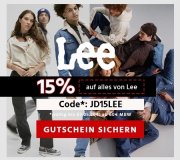 15% Rabatt auf das gesamte Sortiment von Lee bei Jeans Direct