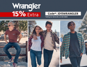 15% Rabatt auf das gesamte Sortiment von Wrangler bei Jeans Direct