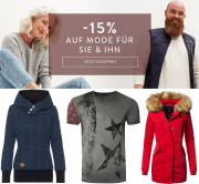 15% Rabatt auf das komplette Mode Sortiment f&uuml;r Damen und Herren bei Mirapodo