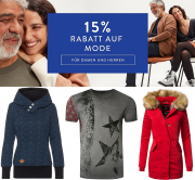 15% Rabatt auf das komplette Mode Sortiment f&uuml;r Damen und Herren im Mirapodo Shop