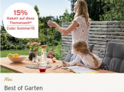 15% Rabatt auf die Best of Garten Themenwelt bei Tchibo