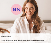 15% Rabatt auf die Kategorien Wohnen & Schreibwaren bei Thalia