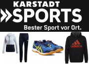 15% Rabatt auf einen Sportartikel im Karstadt Sports Shop