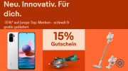 15% Rabatt auf Elektronik, Mode, Spielzeug und mehr von ausgesuchten H&auml;ndlern bei Ebay