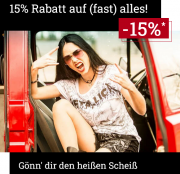 15% Rabatt auf fast ALLES bei EMP