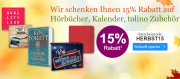 15% Rabatt auf fast ALLES im eBook Shop