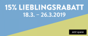 15% Rabatt auf fast alles im Galeria Kaufhof Shop