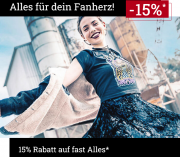 15% Rabatt auf fast alles inkl. bereits reduzierte Artikel bei EMP