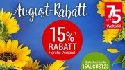 15% Rabatt auf fast alles + kostenloser Versand bei Weltbild