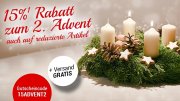 15% Rabatt auf fast alles + kostenloser Versand bei Weltbild