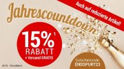 15% Rabatt auf fast alles + kostenloser Versand bei Weltbild