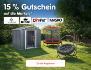 15% Rabatt auf Garten- und Freizeitartikel von ausgew&auml;hlten Marken bei Netto