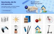 15% Rabatt auf Geschenkideen zu Weihnachten bei Ebay