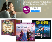 15% Rabatt auf H&ouml;rbuch Downloads & H&ouml;rbuch CDs im eBook Shop