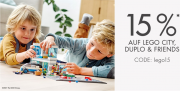 15% Rabatt auf Lego City, Lego Duplo & Lego Friends Produkte bei Galeria Karstadt Kaufhof