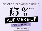 15% Rabatt auf Make-up im Douglas Shop