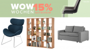 15% Rabatt auf M&ouml;bel Topseller im WOW-Wochen Sale im Home24 Shop