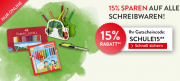 15% Rabatt auf Schreibwaren im Hugendubel Shop