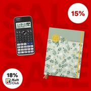 15% Rabatt auf Schulbedarf & Kalender bei Thalia
