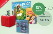 15% Rabatt auf Spielwaren, englische B&uuml;cher, Tonies & mehr bei Hugendubel