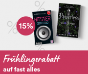 15% Rabatt auf Spielwaren, Filme, Musik, Games, Schreibwaren, H&ouml;rb&uuml;cher und mehr bei Thalia
