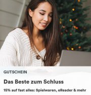 15% Rabatt auf Spielwaren, Filme, Musik, Software, Games, Schreibwaren, Technik und mehr bei Thalia
