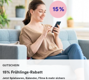 15% Rabatt auf Spielwaren, Filme, Musik, Software, Schreibwaren, H&ouml;rb&uuml;cher und mehr bei Thalia