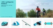 15% Rabatt auf Sport & Outdoor von ausgesuchten H&auml;ndlern bei Ebay