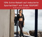 15% Rabatt auf Sportbekleidung und Fitnessausr&uuml;stung bei Tchibo