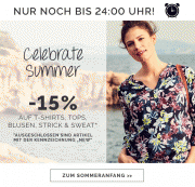 15% Rabatt auf T-SHIRTS, Blusen Tops bei Cecil