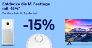 15% Rabatt auf Technik von Xiaomi bei Ebay