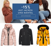 15% Rabatt auf &uuml;ber 14.000 Jacken und M&auml;ntel f&uuml;r Damen, Herren & Kinder im Mirapodo Shop