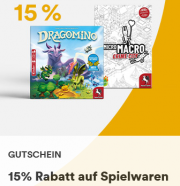 15% Rabatt auf &uuml;ber 30.000 Spielwaren bei Thalia