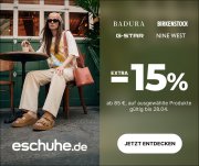 15% Rabatt auf &uuml;ber 30.700 ausgew&auml;hlte Schuhe und Taschen bei eSchuhe