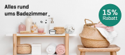 15% Rabatt auf &uuml;ber 6.000 Artikel aus den Kategorien Bad & Wellness im Yomonda Shop