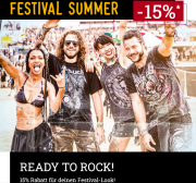 15% Rabatt auf &uuml;ber 6.500 ausgew&auml;hlte Festival Outfits bei EMP