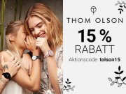 15% Rabatt auf Uhren der Marke Thom Olson bei Karstadt