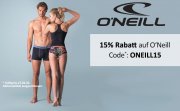 15% Rabatt auf W&auml;sche und Socken von O'Neill im MyBodyWear Shop