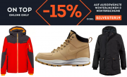 15% Rabatt auf Winterschuhe & Winterjacken im SportScheck Shop